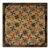 Iconic, Lovely and Symmetrical Design With Multi Tones Colors American Hooked Rug For Sale