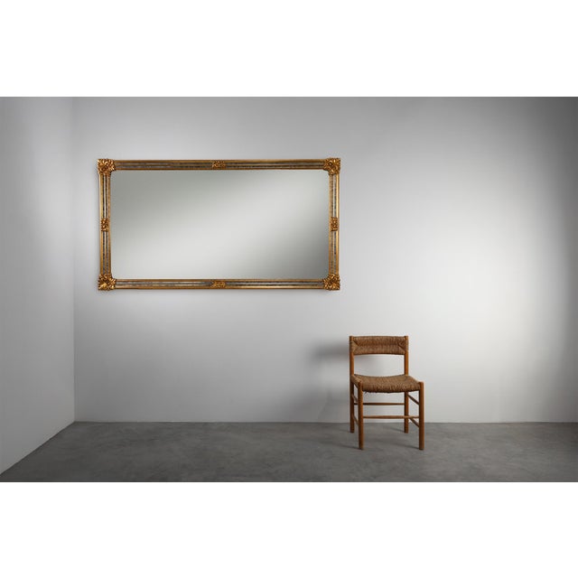 Baroque Baroque Revival Mirror in Gilded Resin from Deknudt, Belgium, 1950s For Sale - Image 3 of 11