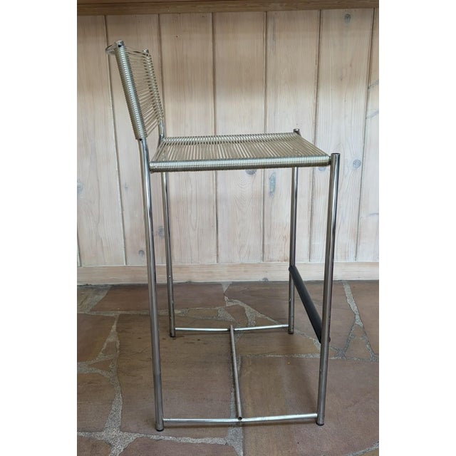 Spaghetti Bar Stools, Giandomenico Belotti. For Sale In Houston - Image 6 of 10
