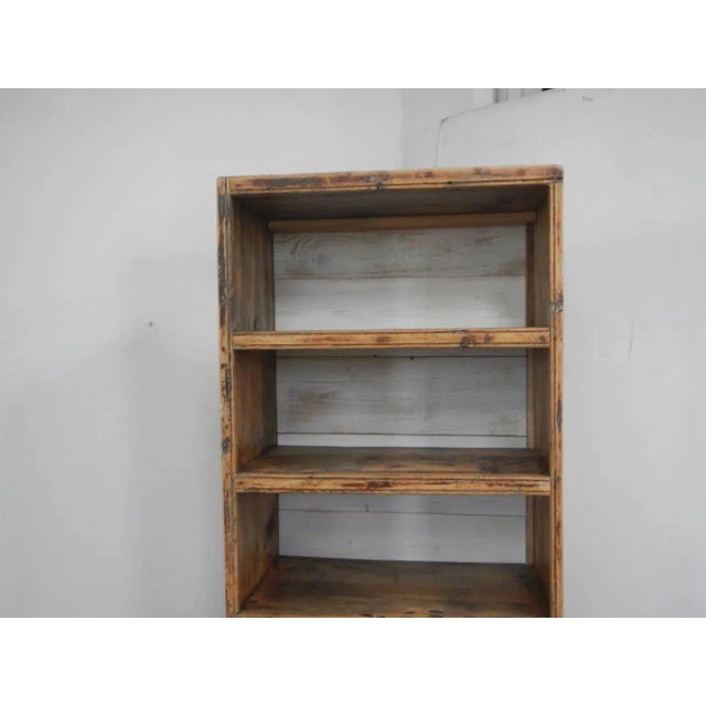 Fir Wooden Shelf, 1950 For Sale - Image 10 of 13