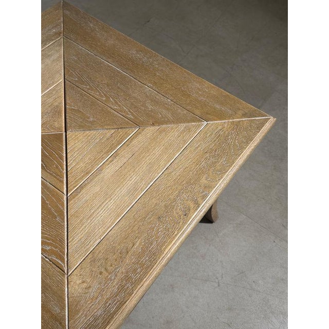 Oak Side Table with Drawer and Lower Shelf from RR Interiors For Sale - Image 5 of 6