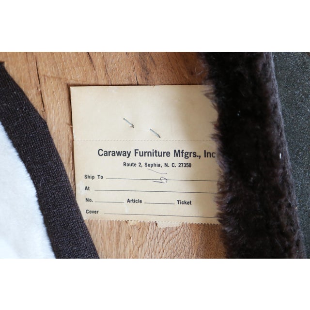 1960s Wave Chaise Lounge by Caraway Furniture After Adrian Pearsall Mid Century Modern For Sale - Image 14 of 14