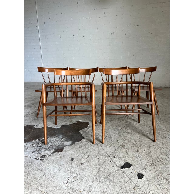 Mid Century Modern Paul McCobb Planner Group Dining Chairs - Set of 6 For Sale - Image 9 of 9