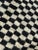 Textile Beni Ouarain Checkerboard Modern Moroccan Handknotted Rug For Sale - Image 7 of 10