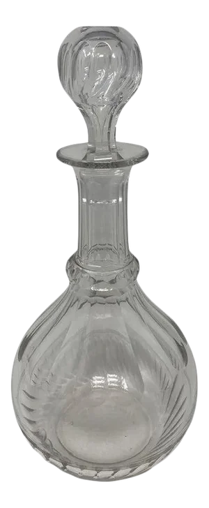 Antique Baccarat Crystal Decanter With Stopper