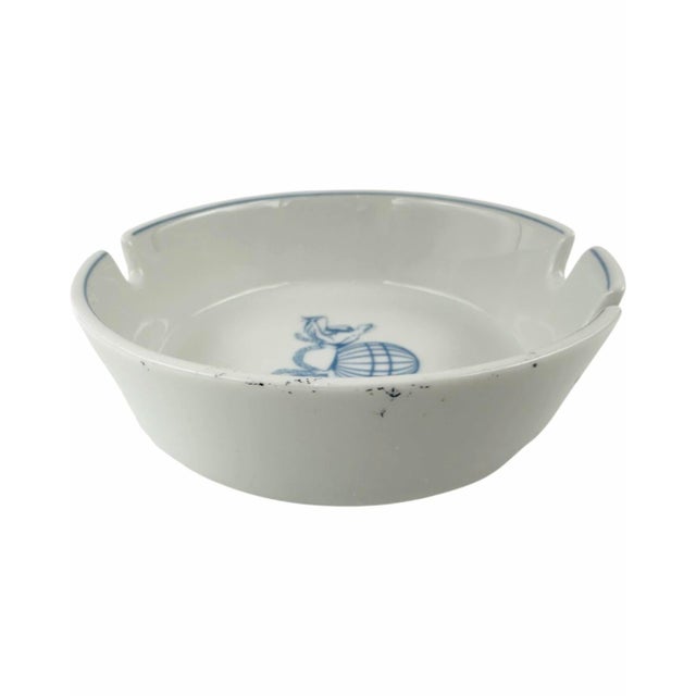 Ceramic Vintage Ciga Hotels Italy Schönwald Germany Porcelain Ashtray Compagnia Alberghi For Sale - Image 7 of 10