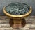 Art Deco Wood and Marble Table – Circular Top – Circa 1930 Art Deco table with a circular top of veined green marble...