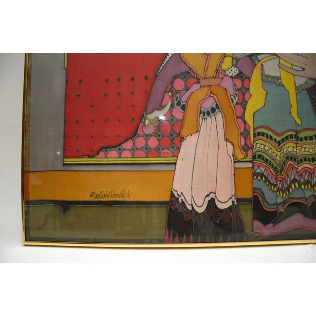 1970s Marionettes, Silkscreen Print, 1970s, Framed For Sale - Image 5 of 9