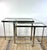 Double Console Table in Chromed Metal and Glass, 2000s For Sale - Image 9 of 13