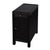 Transitional Nora 12 in. W Rectangular Wood 1 Door Narrow End Table with Pull-Out Tray, Antique Coffee For Sale - Image 3 of 11