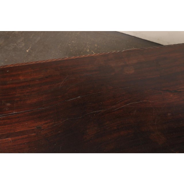 18th C. Portuguese Rosewood Console Table For Sale - Image 12 of 15