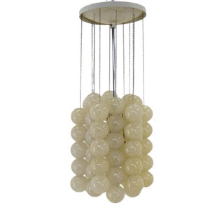 Space Age Chandeliers by Napako, 1970s, Set of 3 For Sale