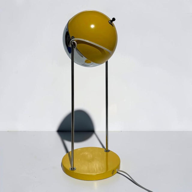 1970s Sonneman Style Atomic Eyeball Table Lamp For Sale - Image 9 of 12