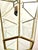 1970s Brass Lantern Pendant Light with Glass, 1970 For Sale - Image 5 of 9