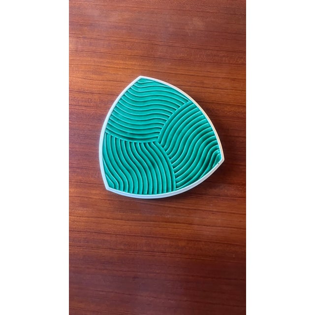 Ceramic Trivet or Centerpiece from Sarreguemines, 1970s For Sale - Image 6 of 6