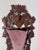 Antique Black Forest Carved Walnut Wall Pocket With Female Portrait For Sale In West Palm - Image 6 of 9