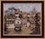 Antonio Celli, Lush Garden with a View of St. Peter's Basilica, Oil on Canvas For Sale - Image 6 of 6