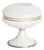 Vintage Space Age Table Lamp in Glass and Steel, Italy, 1970s For Sale