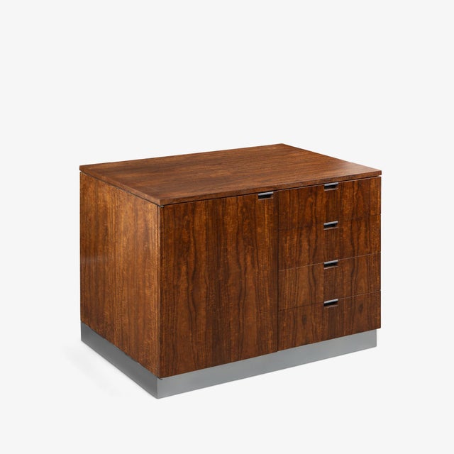 Florence Knoll's transformative influence on Mid-Century design is evident in this elegant custom-designed Executive...