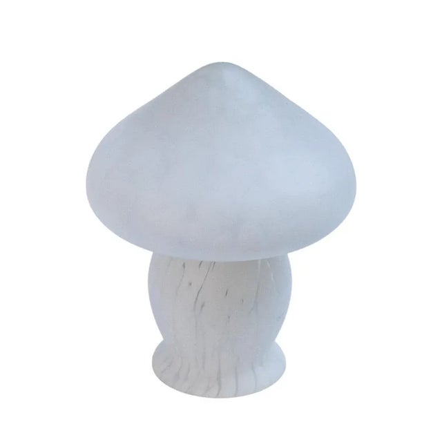 A lamp formed by hand using the millefiori technique. Made of glass mass combining white and transparent glass, which...