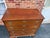 Antique Chippendale Style Hand Cut Dovetailed Top 4 Drawer Bachelor Chest. For Sale - Image 9 of 18