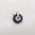 Vintage Boucher Rhodium Plated Faux-Sapphire Brooch For Sale In Philadelphia - Image 6 of 9
