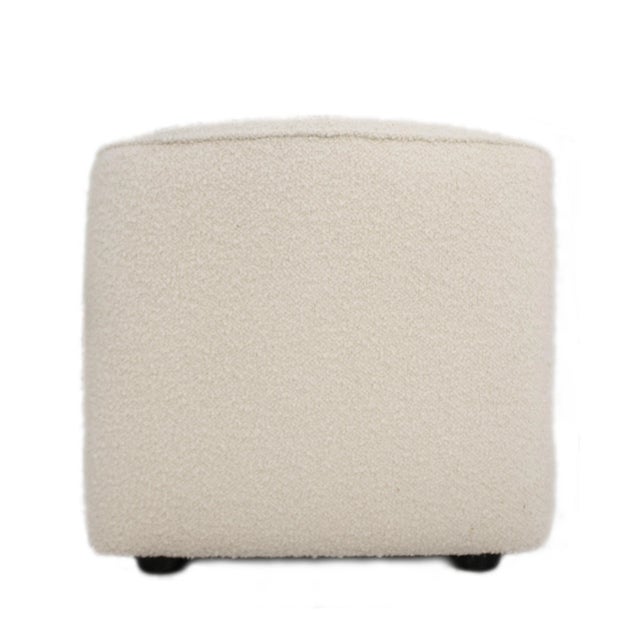 Modern Modular Lounge Chair in Beige Buclé, Italy, 1970s For Sale - Image 4 of 10