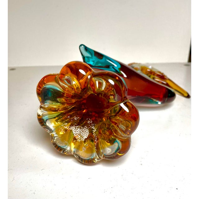 1960s -Mid Century Murano Herron Bird For Sale - Image 5 of 5