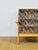 Wood Vintage Chair in Beech and Geometric Fabric, 1970 For Sale - Image 7 of 18
