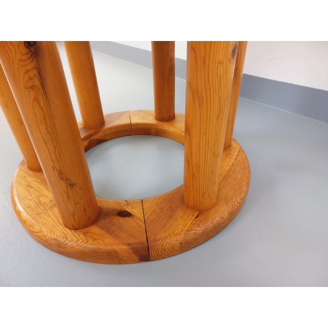 Vintage Scandinavian Round Dining Table by Rainer Daumiller, 1960s For Sale - Image 18 of 18