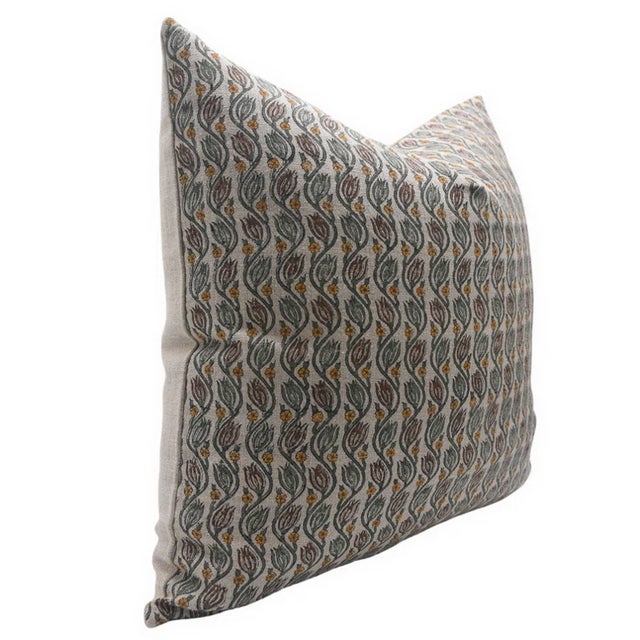 Elevate your home décor with this beautifully handcrafted block print cushion cover, featuring the distinctive "Kersangri"...