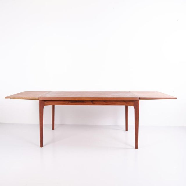 1960s Vintage Teak Dining Table by Henry Kjærnulf, 1960s For Sale - Image 5 of 12