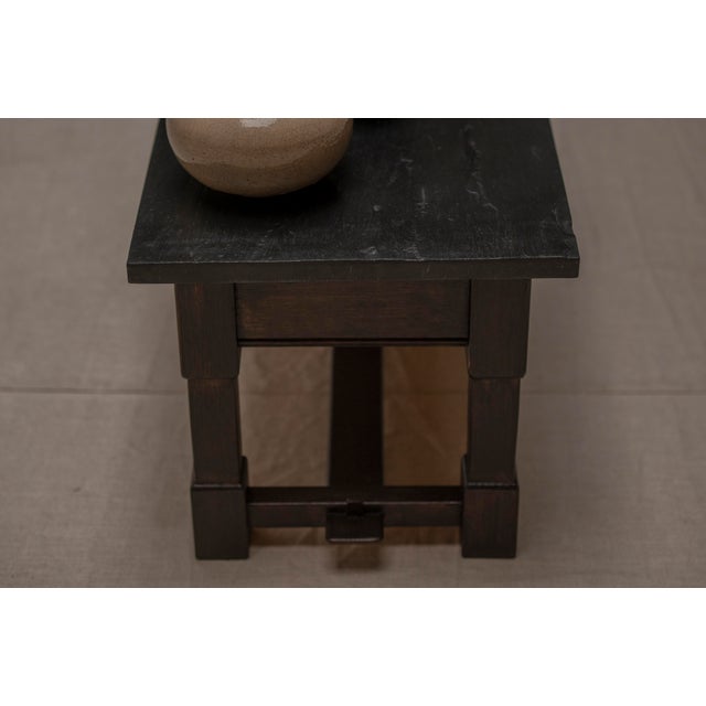 French Brutalist Side Table or Cabinet, 1960s For Sale - Image 11 of 13