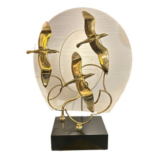 Seagull Lamp from Maison Jansen, 1950s For Sale