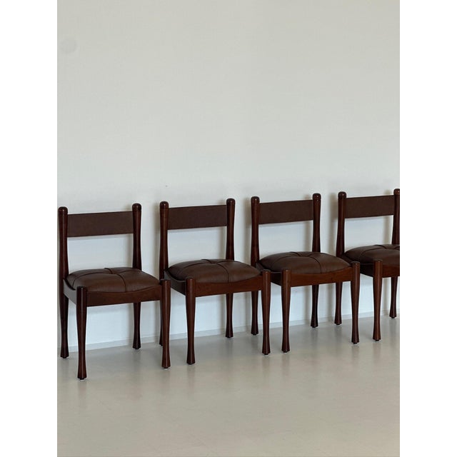 Model 620 Chairs by Silvio Coppola for Bernini, 1960s, Set of 4 For Sale - Image 17 of 18
