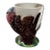 French Majolica Turkey Egg Cup Sarreguemines Circa 1920 For Sale