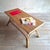Boho Chic French Rattan Coffee Table with Tiles, 1960s For Sale - Image 3 of 11