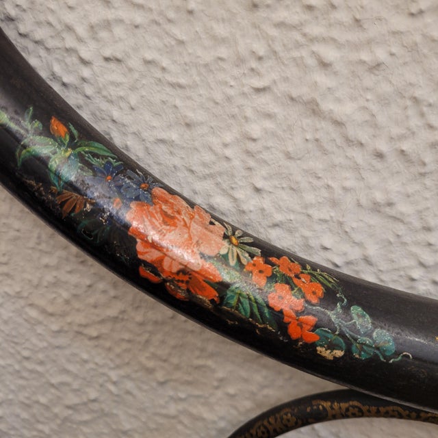 19th Century Bristol Wrought Iron Headboard with Floral Motifs, United Kingdom, 1890s For Sale - Image 12 of 14