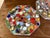 Pair of Vintage Mosaic Glass and Concrete Octagonal Stepping Stones For Sale In Seattle - Image 6 of 10