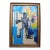 Modernistic Painting After Jean-Michel Basquiat, Circa 1980 For Sale