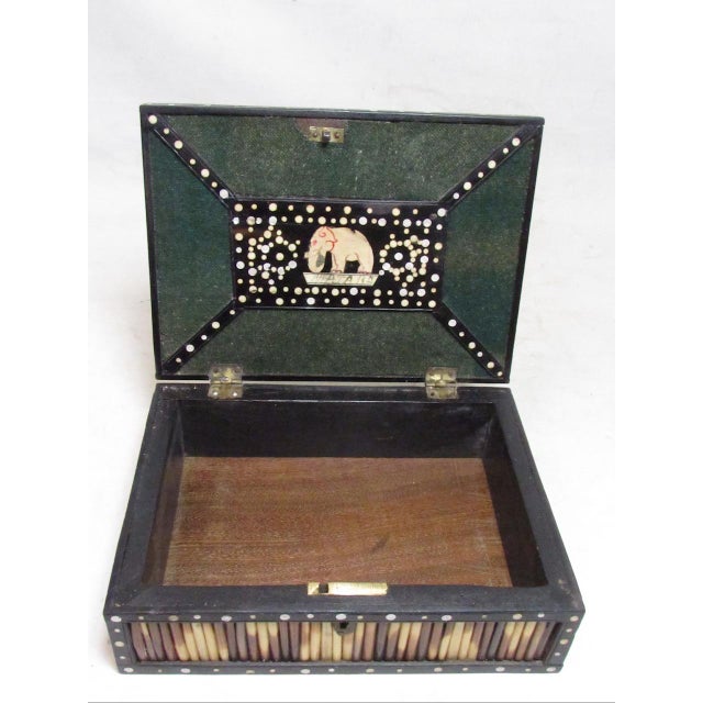 Antique Anglo Indian Porcupine Quill Box For Sale - Image 11 of 12