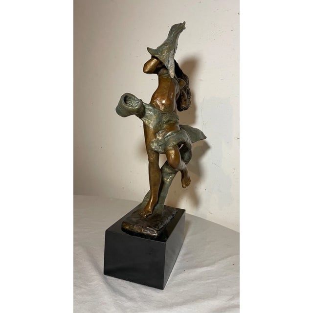 Large Vintage Milton Elting Hebald American Embrace Bronze Nude Sculpture Statue For Sale - Image 9 of 14