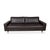 Brown Leather Vida Three-Seater Sofa from Rolf Benz For Sale - Image 11 of 11