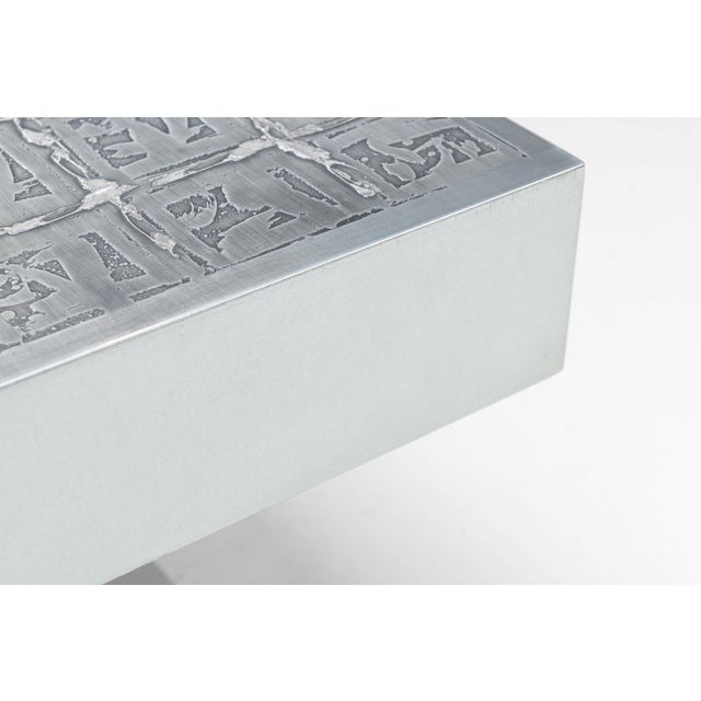 Etched Coffee Table by Bernhard Rohne, 1970s For Sale - Image 11 of 15