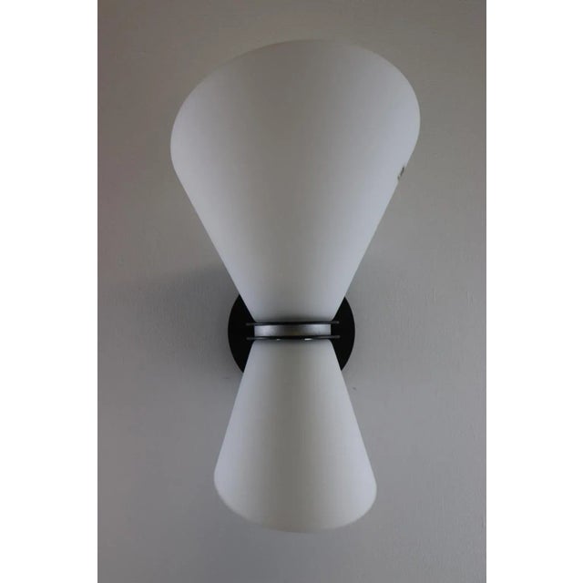 1980s Mid-Century Modern Murano Glass Wall Lamp For Sale - Image 13 of 13