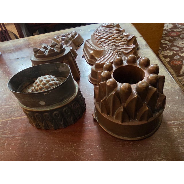 Collection of Copper Molds For Sale - Image 12 of 15