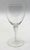 Circa 1990s set of 6 Stuart Iona crystal wine glasses, England. Distinctive air-twist swirl within the stem. Stuart was...