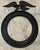 Vintage Federal, Americana Style Cast Iron Round Eagle Frame For Sale - Image 11 of 13