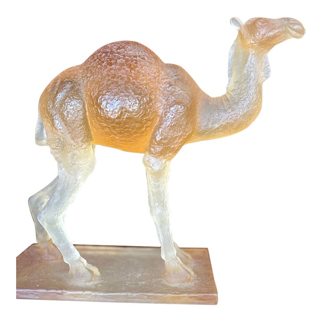 Daum Glass Camel For Sale