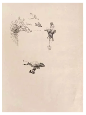 Hégésippe Moreau, Petits Contes à ma Sœur, Lithograph, 1838